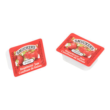 Smucker's Pure Strawberry Jam, Portion | 16ML/Unit, 200 Units/Case