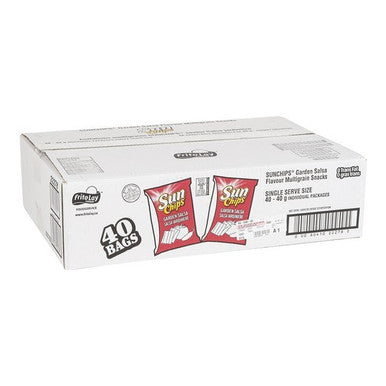 Sun Chip Garden Salsa Chips, Zero Trans Fat | 40G/Unit, 40 Units/Case