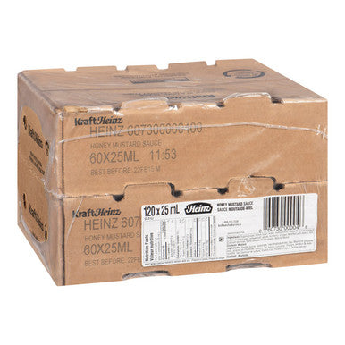 Heinz Honey Mustard, Portion | 25ML/Unit, 120 Units/Case