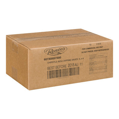 Renee's Gourmet Chipotle Sauce | 1L/Unit, 4 Units/Case