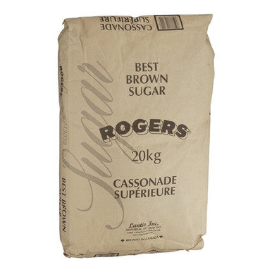 Rogers Best Brown Sugar in Bulk - 20KG/44 lbs