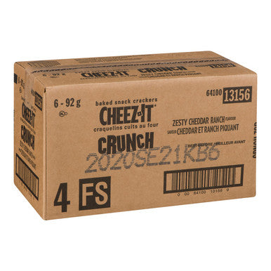 Kellogg's Cheddar Ranch Crackers | 92G/Unit, 6 Units/Case