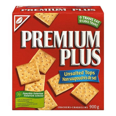 Christie Crackers, Premium Plus, Unsalted - 900G/Unit, 4 Unit/Case