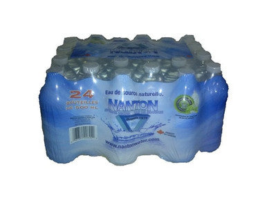 Nanton Natural Spring Water, Polyethylene | 500ML/Unit, 24 Units/Case