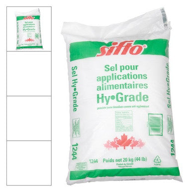 Sifto Hygrade Fine Salt, #1244 | 20KG/Unit, 1 Unit/Case