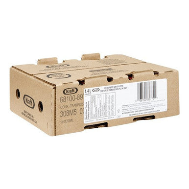 Kraft Pure Raspberry Jam, Portion | 10ML/Unit, 140 Units/Case