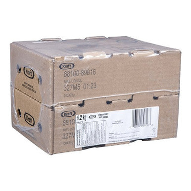 Kraft Liquid Honey, Portion | 21G/Unit, 200 Units/Case