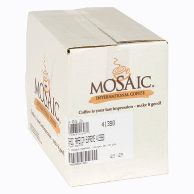 Mosaic Supreme Medium Arabica Coffee Beans - 2lbs. (8/CASE)