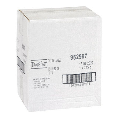 Trade East Whole Thyme, Spice | 745G/Unit, 1 Unit/Case
