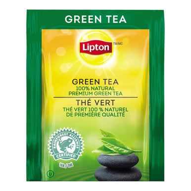 Lipton Premium Natural Green Tea, 100 Percent, 4 Star | 28UN/Unit, 6 Units/Case