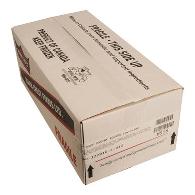 Markcrest 7In Low Rise Round Puff Pastry Sheets | 80UN/Unit, 1 Unit/Case