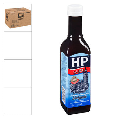 Heinz Hp Sauce, Glass Bottle | 250ML/Unit, 24 Units/Case