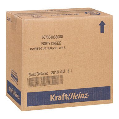 Richardson Forty Creek Whiskey BBQ Sauce | 4L/Unit, 2 Units/Case