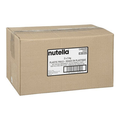 Nutella Hazelnut Spread Tub Bulk Food Service 6.6 lb/3 Kgs | 2 Units/Case