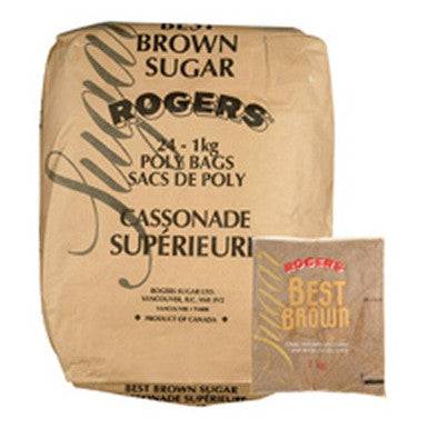 Rogers Best Brown Sugar, Bag | 1KG/Unit, 24 Units/Case