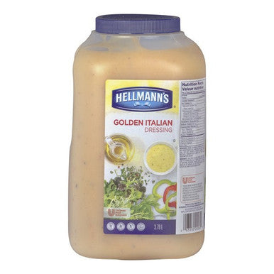 Hellmann's Golden Italian Dressing, Gluten Free | 3.78L/Unit, 2 Units/Case