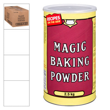 Kraft Magic Baking Powder | Bulk Food Service, 2.5KG/Unit, 6 Units/Case - Elevate Your Baking Game