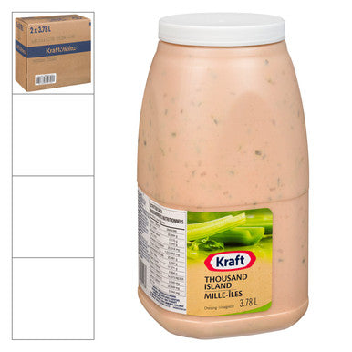 Kraft Thousand Island Dressing | 3.78L/Unit, 2 Units/Case