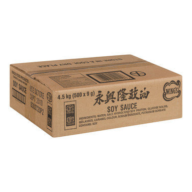 Wings Soy Sauce, Portion | 9G/Unit, 500 Units/Case