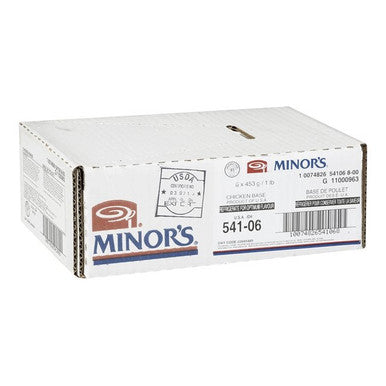 Minor's Chicken Base, No Msg, Trans Fat Compliant | 1LB/Unit, 6 Units/Case
