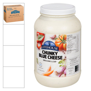 Litehouse Chunky Blue Cheese Dressing | 3.7L/Unit, 2 Units/Case