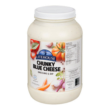 Litehouse Chunky Blue Cheese Dressing | 3.7L/Unit, 2 Units/Case