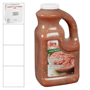 Gordon Choice GFS Tex Mex Thick & Chunky Medium Salsa | 3.65L/Unit, 2 Units/Case