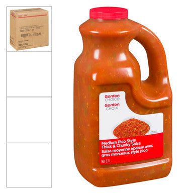 Gordon Choice GFS Thick & Chunky Medium Salsa | 3.7L/Unit, 2 Units/Case