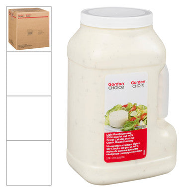 Gordon Choice GFS Light Ranch Dressing | 3.78L/Unit, 2 Units/Case