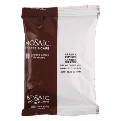 Mosaic 2.25oz Medium Supreme Arabica Coffee | 2.25Z/Unit, 64 Units/Case