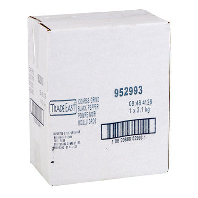 Trade East Coarse Ground Black Pepper, Spice | 2.1KG/Unit, 1 Unit/Case