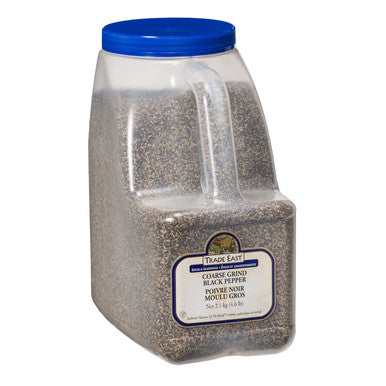 Trade East Coarse Ground Black Pepper, Spice | 2.1KG/Unit, 1 Unit/Case