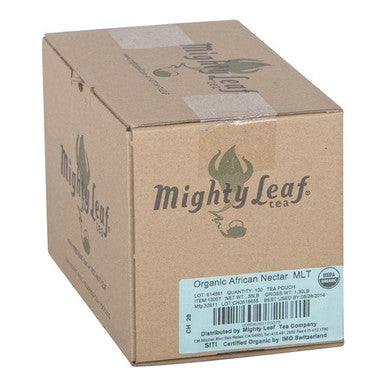 Mighty Leaf Tea Herbal African Nectar Organic Herbal Whole Leaf Tea, Whole Leaf | 100UN/Unit, 1 Unit/Case