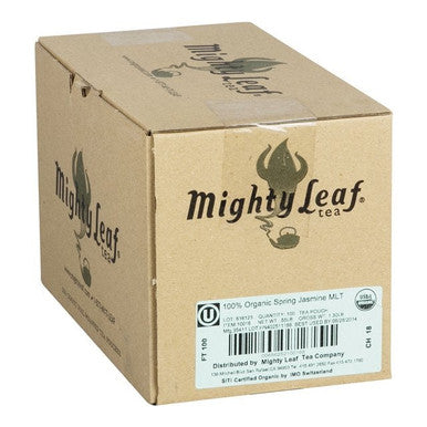 Mighty Leaf Tea Organic Whole Leaf Jasmine Tea, Spring | 100UN/Unit, 1 Unit/Case