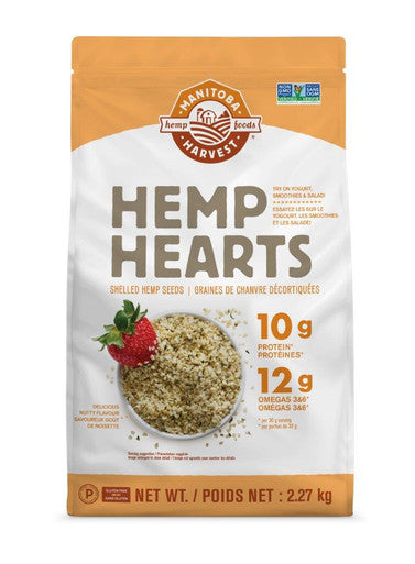 Manitoba Harvest Hemp Hearts Seeds | 2.27KG/Unit, 1 Unit/Case
