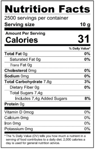 Bossen Cane Sugar Syrup 5 Gallon - Sweeten Your Bubble Tea Bliss(6/Case)