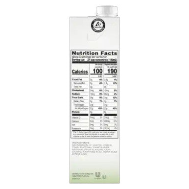 TAZO Green Tea Matcha Latte 1:1 Concentrate | 946ml/32 Fl Oz | 12/CASE