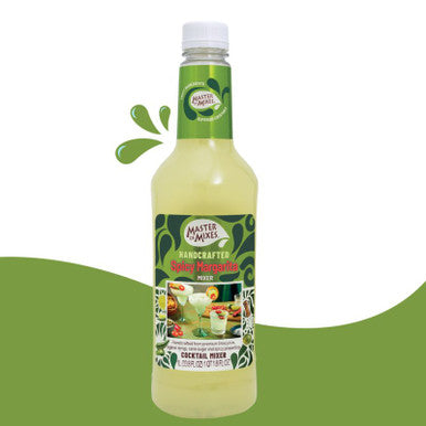 Master of Mixes Spicy Margarita Mix 1 Liter - Bold Lime, Citrus (12/Case)
