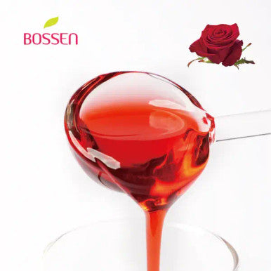 Bossen Rose Concentrated Bubble Tea Syrup 64 fl. oz. (1.89 L) - Real Rose Flowers(6/Case)