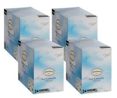 Twinings Pure Chamomile Herbal Tea Floral Aroma K-Cup® Pod- 24/Box(4/CASE)