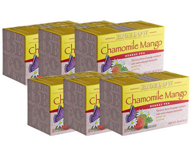 Bigelow Gluten-Free Chamomile Mango Herbal Tea Bags 20/Box (6/Case)