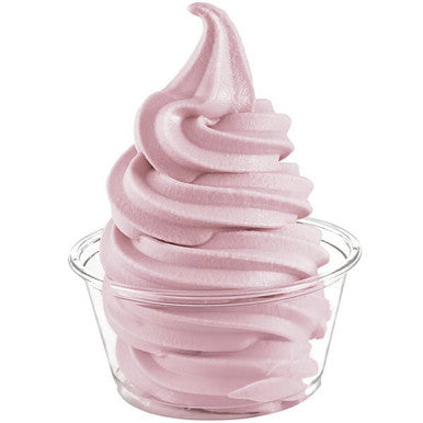 Frostline Pink Cotton Candy Soft Serve Ice Cream Mix 6 lb. - 6/Case