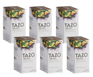 Tazo Earl Grey Tea Bags Bold & Aromatic - 24-Count(6/CASE)