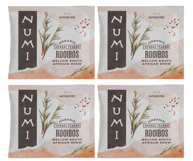 Numi Rooibos Bliss: Organic Caffeine-Free Tea Bags - 100/Case (4/Case)