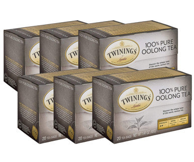 Twinings Pure Oolong Fujian Delight Tea Bags - 20-Box(6/CASE)