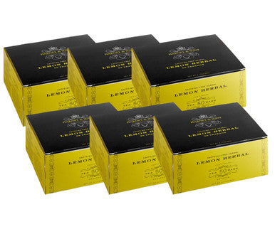 Harney & Sons Caffeine-Free Lemon Herbal Tea Bags 50/Box (6/Case)