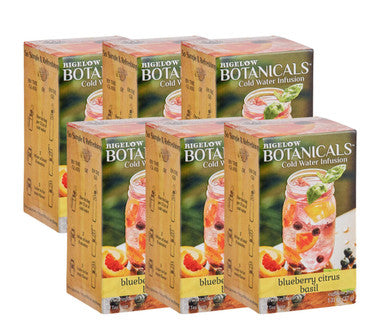 Bigelow Botanicals Blueberry Citrus Tea Bags - 18/Box (6/Case)
