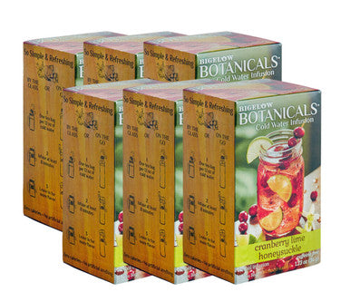 Bigelow Botanicals Cranberry Lime Honeysuckle Tea Bags 18/Box (6/Case)