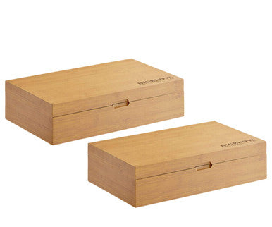 Bigelow Elegant Versatile 8-Compartment Wooden Tea Chest (2/Case)
