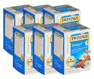 Twinings Superblends Sleep Chamomile, Cinnamon & Vanilla Tea- 16/Box(6/CASE)